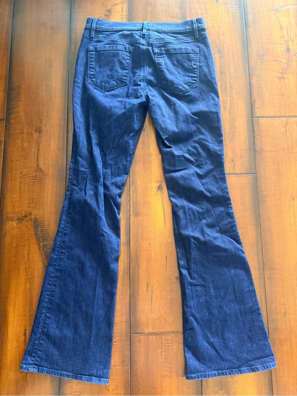 Loft Indigo Flare Jeans View 2